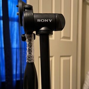 Sony Black Adjustable Tripod